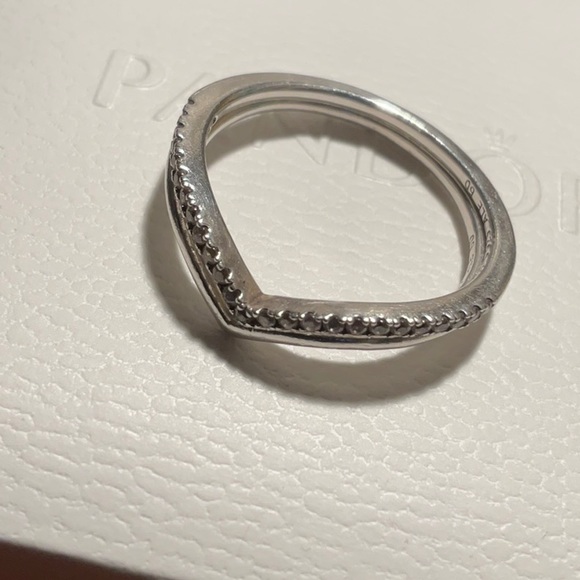 Two Pandora wishbone rings - Picture 4 of 7